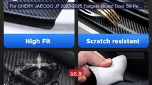 For CHERY JAECOO J7 2023-2025 Tailgate Guard Door Sill Pedal ... -- Amazing Value 2026 | Must Have!