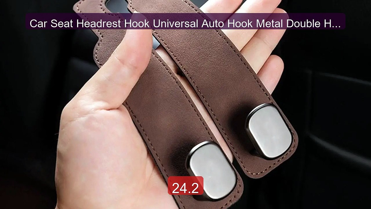 Car Seat Headrest Hook Universal Auto Hook Metal Double Hangi... -- Amazing Value 2026 | Must Have!