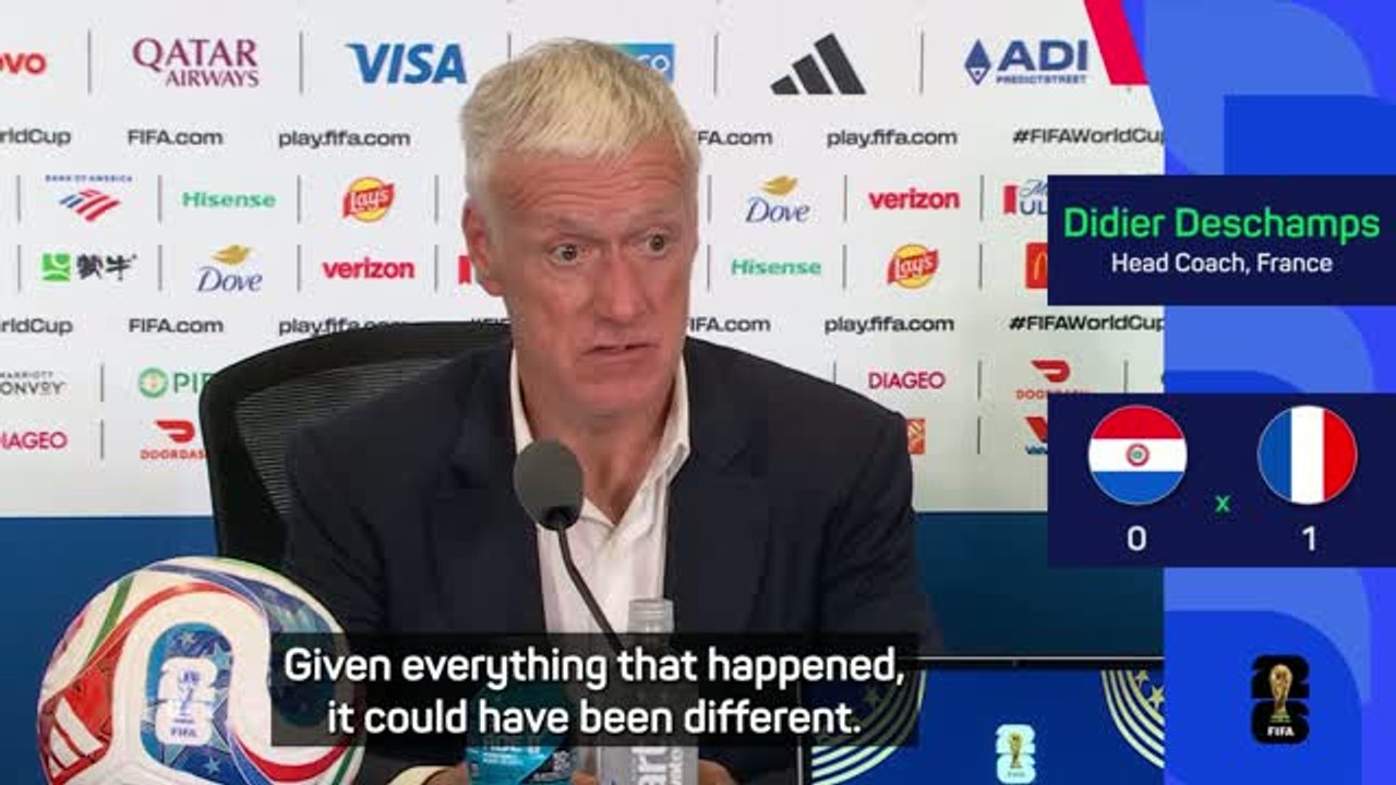 Deschamps relieved after narrow France win over Paraguay