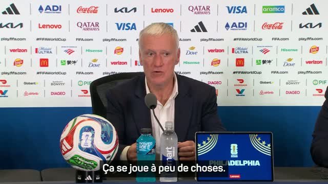 Bleus - Deschamps : Les joueurs ont su garder leur maîtrise