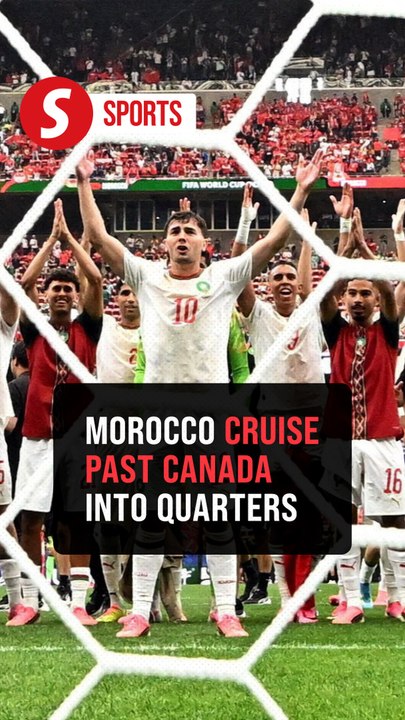 World Cup: Morocco reaches quarterfinals after 3-0 win over Canada