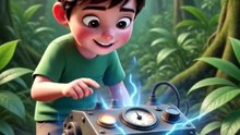 A Boy Found a Time Machine and Traveled to Jurassic Park! 🦖⏳ एक लड़के को समय यात्रा यंत्र मिला और वह जुरासिक पार्क पहुँच गया! 🦖⏳