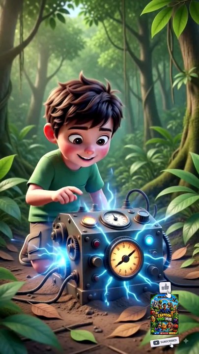 A Boy Found a Time Machine and Traveled to Jurassic Park! 🦖⏳ एक लड़के को समय यात्रा यंत्र मिला और वह जुरासिक पार्क पहुँच गया! 🦖⏳
