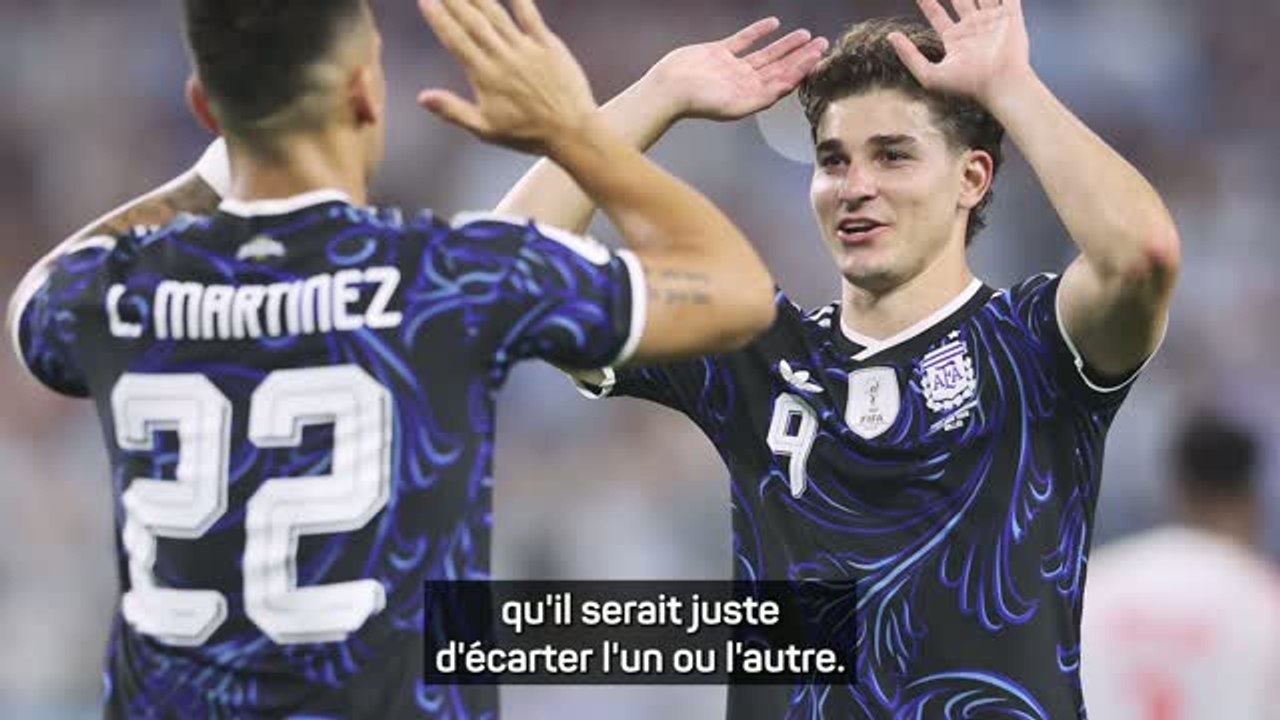 Argentine - Batistuta : "Choisir entre Julián Álvarez et Lautaro Martínez, c'est très difficile !"