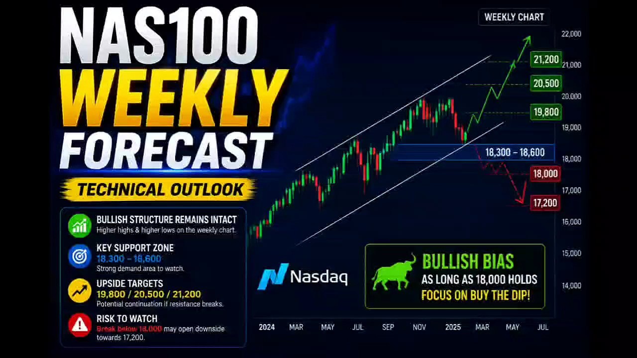 NAS100 WEEKLY FORECAST 📊