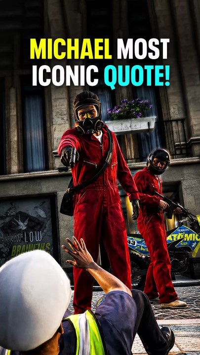 Michael's Most Iconic Quote! #gamestyphoon #gta5 #gtav #shorts #Michael #JewelHeist #Youforget