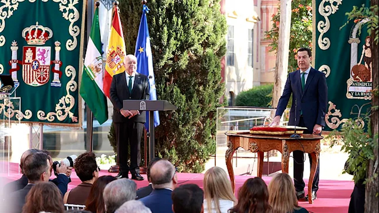 Discurso íntegro de Juanma Moreno en su tercera toma de posesión como presidente de la Junta de Andalucía