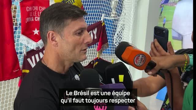 Argentine - Zanetti : Il faut toujours respecter le Brésil