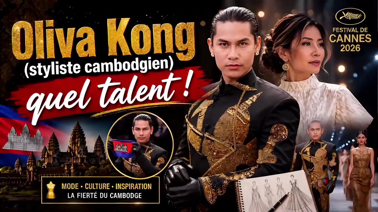 Oliva Kong, queen of the catwalk (musique IA texte voix-off Neary)