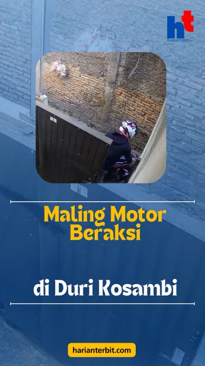 Maling Motor Beraksidi Duri Kosambi