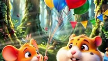 🎁 Secret Birthday Surprise! | Mouse & Hamster Funny Adventure | Heartwarming Kids Cartoon Story