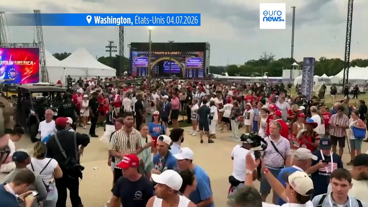 « Le rêve américain est de retour » assure Trump lors de son discours du Jour de l'indépendance