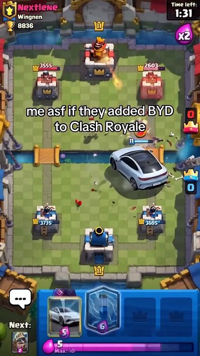 Clash Royale would genuinely be a better game if they added a BYD