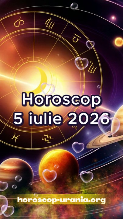 Horoscop 5 iulie 2026 - oferit de horoscop-urania.org
