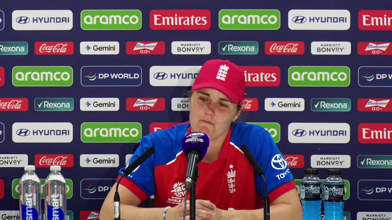 Nat Sciver-Brunt on England seven wicket T20 world cup final loss to Australia