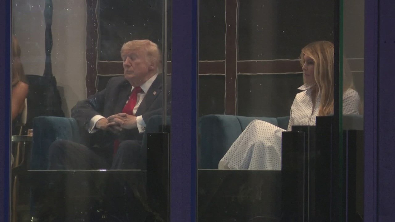Trump 'enjoys' fireworks