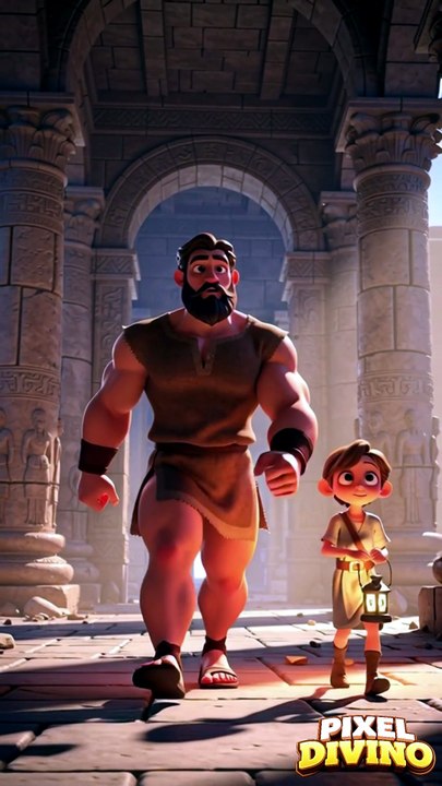 📖 Histórias Bíblicas em Estilo 3D Pixel Cartoon