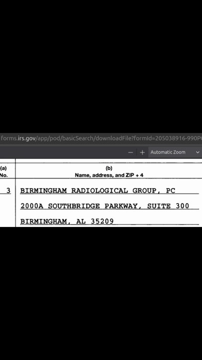 RECORDED CALL - Regus Southbridge Tells Me Birmingham Radiological Group NOT Based In Their Building