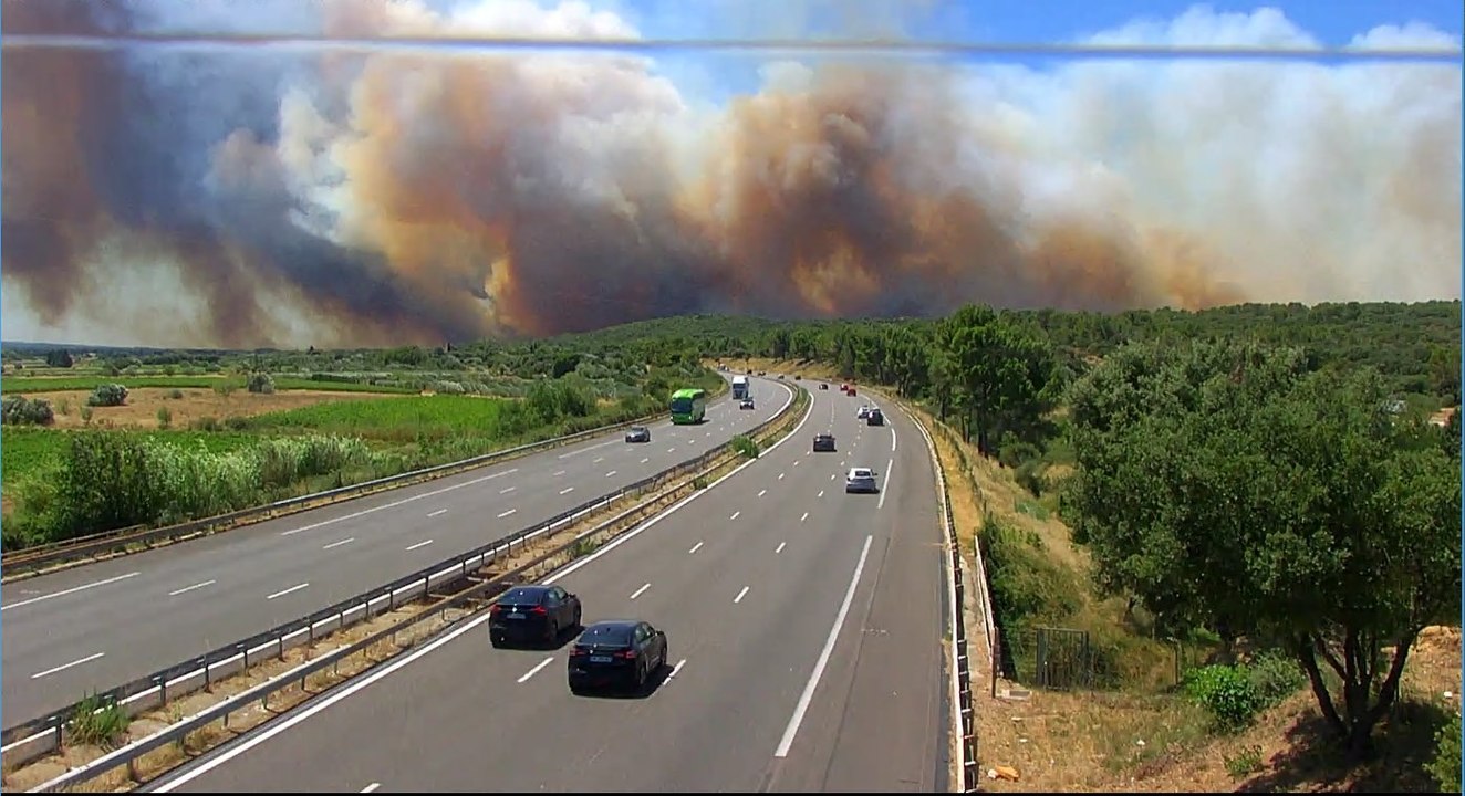 Incendie Ledenon
