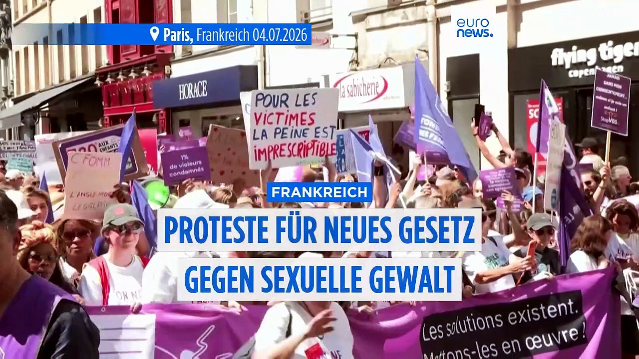 Nach Mord an Lyhanna: Tausende demonstrieren in Frankreich für Gesetz gegen sexuelle Gewalt