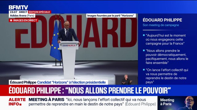 Présidentielle 2027: Nous allons prendre le pouvoir , assure Édouard Philippe, candidat Horizons