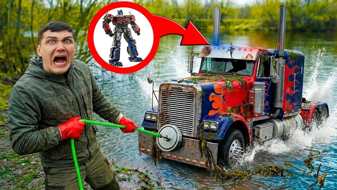 ¡Descubrimos cosas extrañas y aterradoras donde se hundió Optimus Prime!