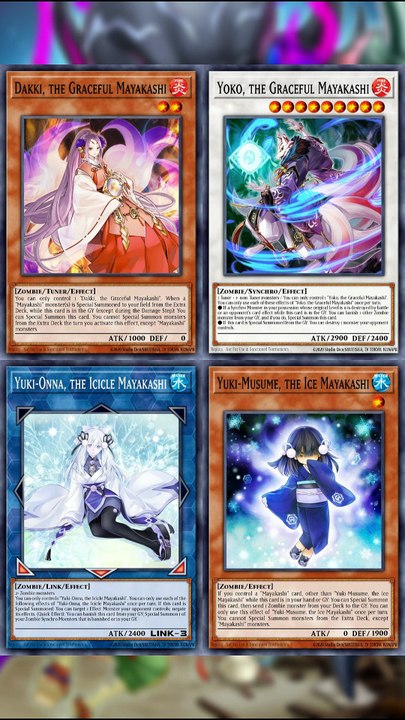 LE DECK MAYAKASHI DE YUGIOH