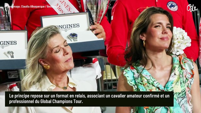 En Chanel, Caroline de Hanovre et Charlotte Casiraghi signent une apparition ultra-chic au Jumping de Monte-Carlo