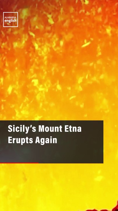Sicily’s Mount Etna Erupts Again
