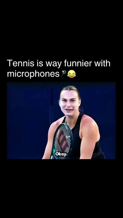 Tennis Players With Microphones Is Pure Chaos! 🎾😂