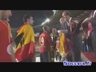 Espagne Remise du Trophé