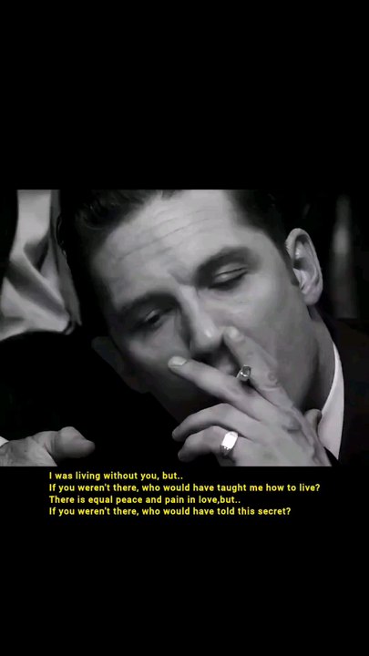 I was living without you..