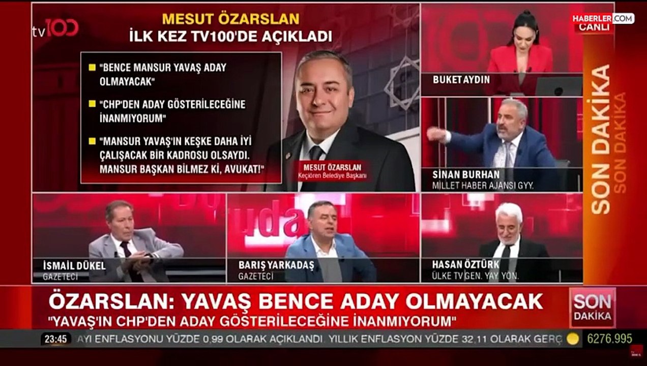 Canlı yayında Atatürk Orman Çiftliği kavgası