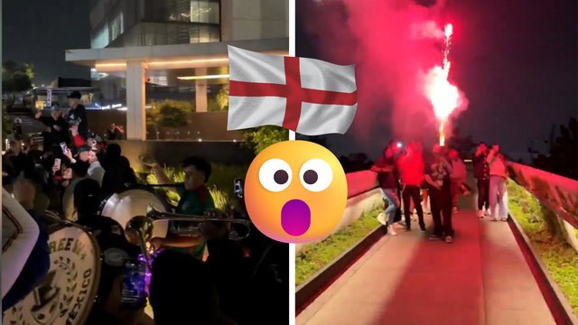 Mundial 2026: Aficionados mexicanos llevan serenata a Inglaterra previo al duelo de octavos de final