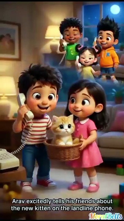 👉 "Kids and Kitten Fun Time 😍🐾 | Part 3 | #shorts"