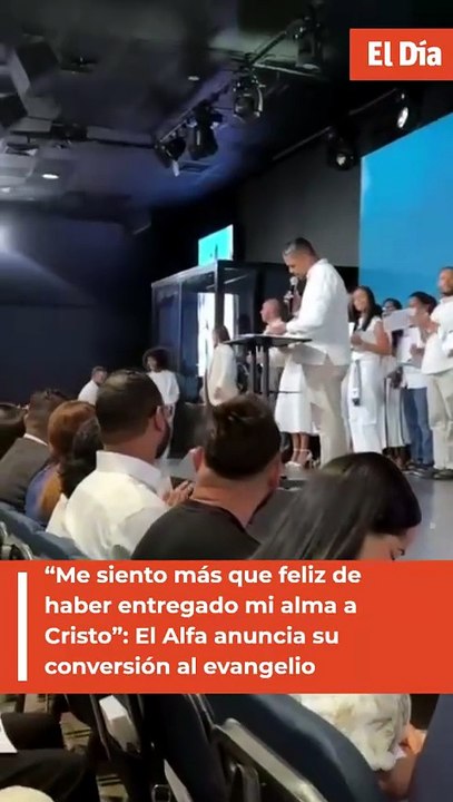 “Me siento más que feliz de haber entregado mi alma a Cristo”: El Alfa anuncia su conversión al evangelio