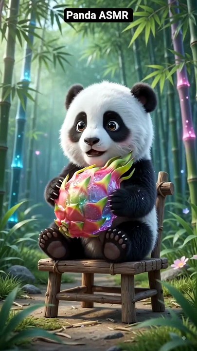 Asmr Eating panda