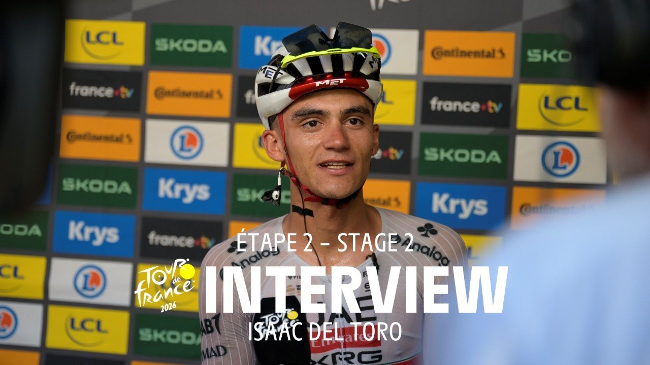 Tour de France 2026 - Stage 2 Del Toro Post-race interview