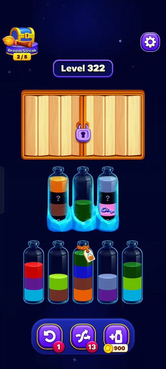 BOTTLE PUZZLE SOLVE