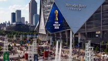 FIFA World Cup 2026 crowd in Atlanta Mercedes-Benz Stadium