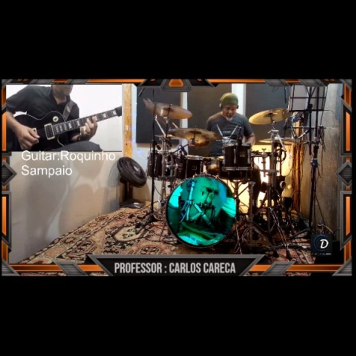 Arpejo com Roquinho Sampaio x Carlos Careca Drums