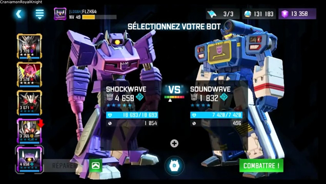 Transformers Forgés d'Acier (Walkthrough FR) épisode 95: Au mauvais endroit, au mauvais moment