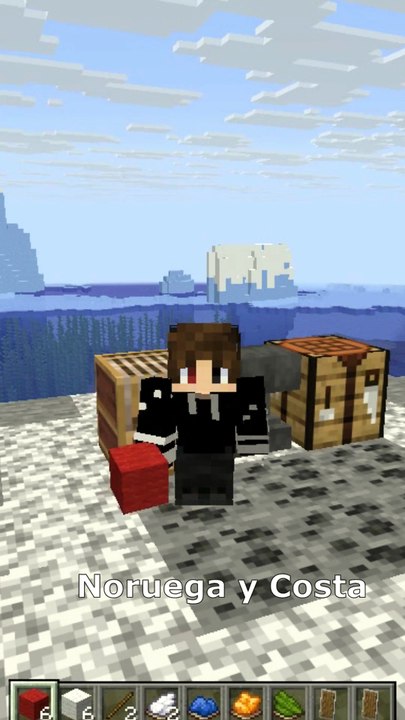 ¿Cómo hacer la bandera de Costa de Marfil y Noruega en Minecraft? banner