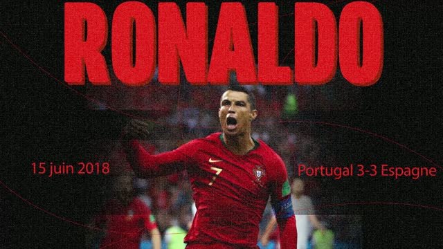 Portugal - Retour sur le triplé historique de Cristiano Ronaldo contre l’Espagne en 2018
