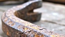 Watch This Rusty Steel Crowbar Turn Brand New! 🔥 | Satisfying Rust Removal