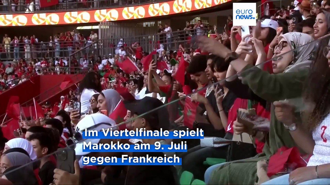 Marokko und Frankreich stehen im WM-Viertelfinale