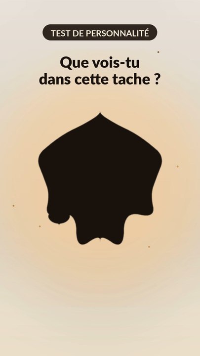 Que vois-tu dans cette tache ? Ton cerveau va se trahir 🦋🎭