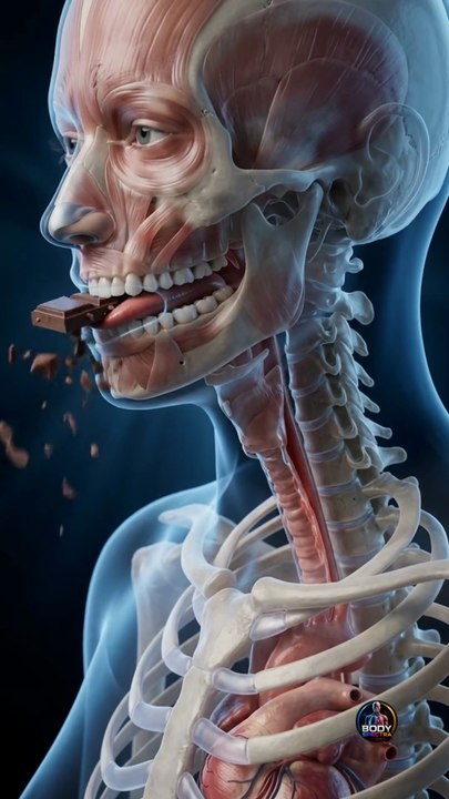 🍫 Ever wondered what happens inside your body just moments after eating dark chocolate?