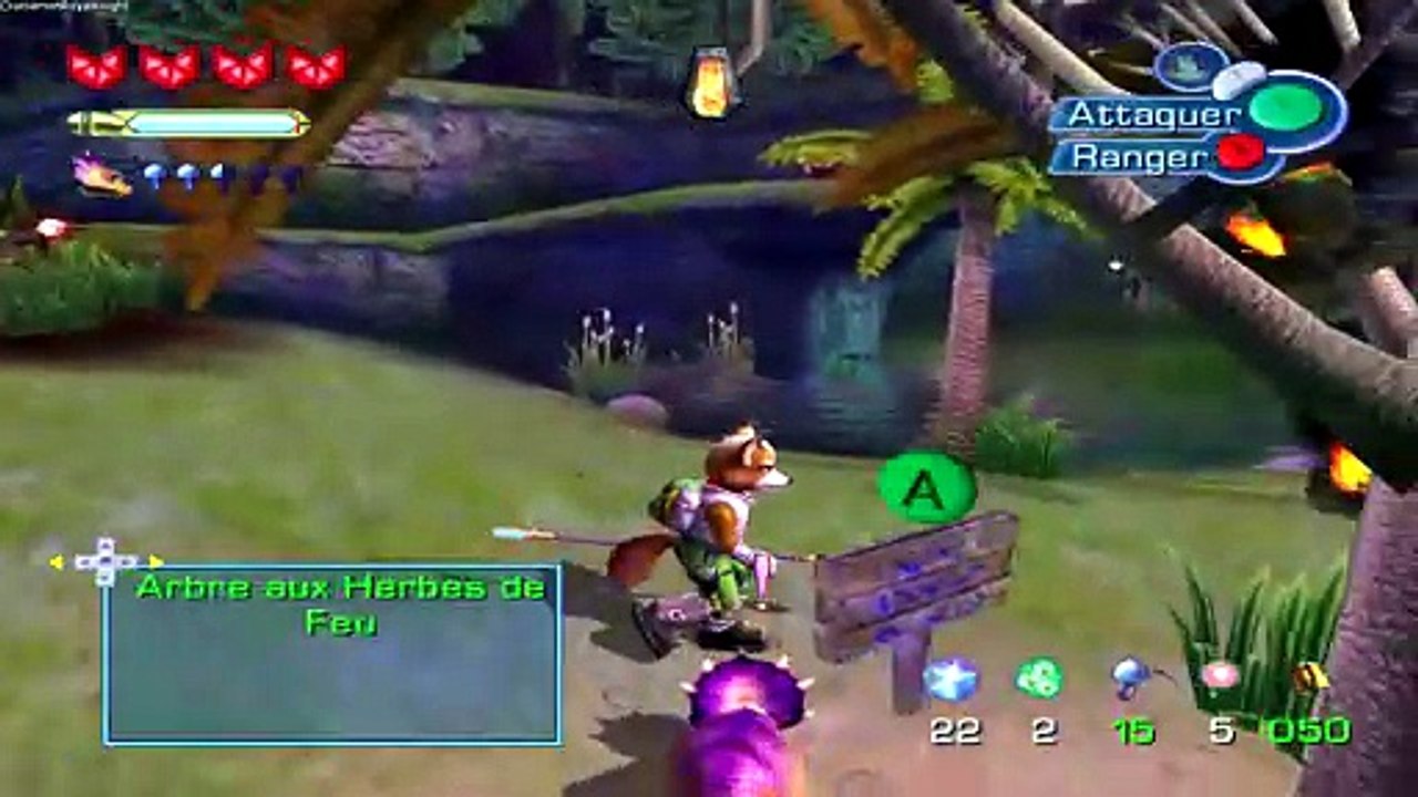 Star Fox Adventures (Walkthrough FR) épisode 7: Point Tellurique du Volcan