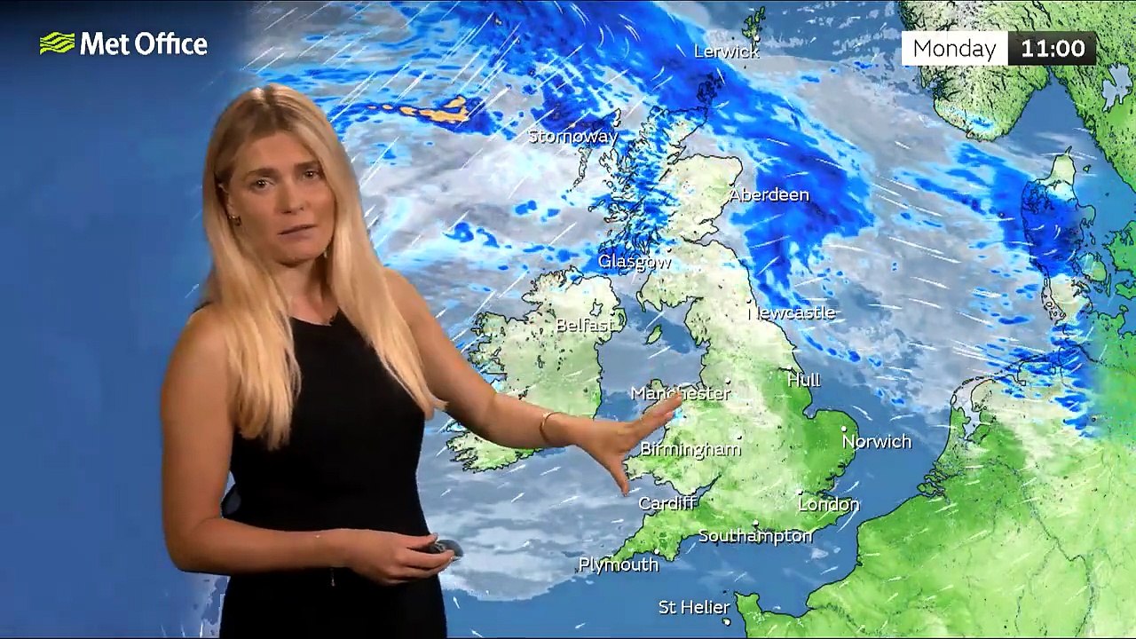 Met Office Sunday Evening Weather Forecast 05/07/2026